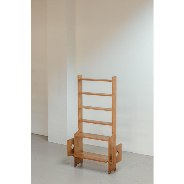 Shelving Unit by Guillerme and Chambron for Votre Maison, France, 1960s For Sale - Image 11 of 13