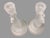 Pair Vintage Fostoria Satin Glass Figural Rebecca at the Well 10" Candlesticks For Sale - Image 6 of 8