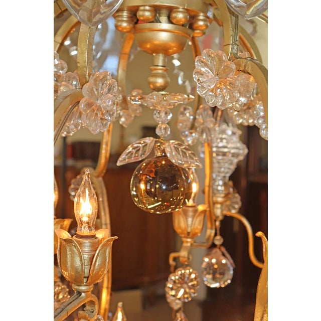 19th Century Palatial French Louis XV Style Chandelier Attributed to Baccarat For Sale - Image 14 of 17