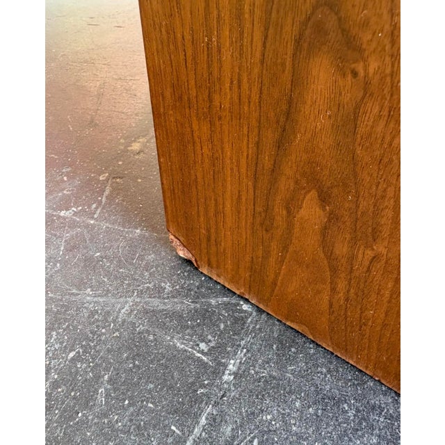 Wood Mid Century Wall Unit Attr to Foster McDavid For Sale - Image 7 of 16