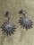 Bochic Classic & Chic Star Black Diamond Earrings Set In 18K Black Gold For Sale - Image 4 of 18
