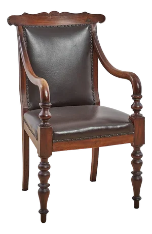 Armchair in Walnut, Early 1800s