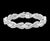 Metal 4.5 Carat Diamond Bracelet in 18 Karat White Gold, 38 Grams, Estate For Sale - Image 7 of 18