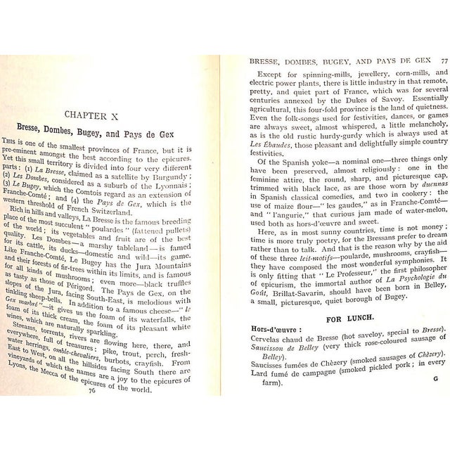 "What to Eat and Drink in France" 1931 De Croze, Austin For Sale - Image 11 of 12