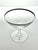 1960s 1960s American Silver Rim Coupe Champagne Glasses - Set of 7 For Sale - Image 5 of 6