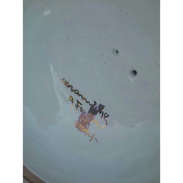 Art Deco Italian Pottery Figure of Woman from Forlani Laveno, 1940 For Sale - Image 6 of 7