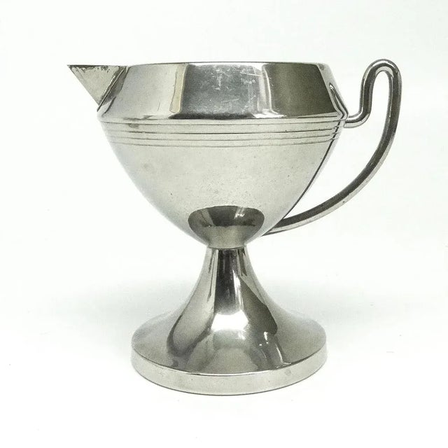 Metal Art Nouveau Milk Jug, Germany, 1900s For Sale - Image 7 of 7