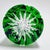 Tinted Emerald Green Lead Crystal Vase, 1970s For Sale - Image 6 of 10
