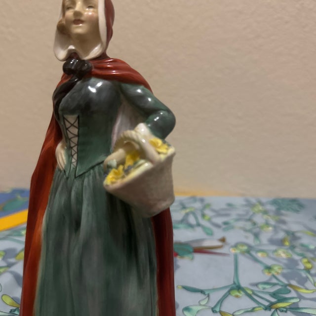 Porcelain Figurine Titled "Jean" Classic Piece by Royal Doulton For Sale - Image 9 of 11