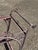 Antique Salterini Mt Vernon Wrought Iron Art Nouveau Pink Serving Bar Tea Cart For Sale - Image 9 of 16