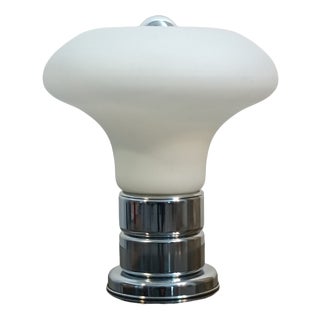 Murano Glass Mushroom Lamp, 1970s For Sale