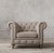 Modern Kensington Upholstered Chair For Sale - Image 3 of 6