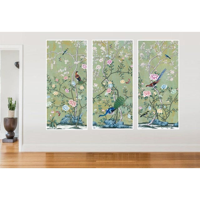 Commodity: printed wall artwork ( no frame), Handicrafts: Digital printed and hand-mounted on tea paper Wallpaper...