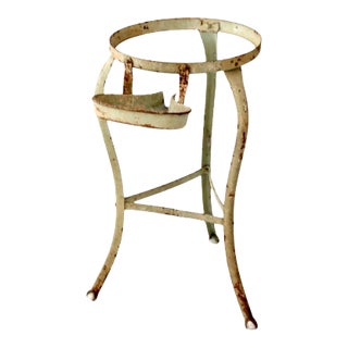 Antique Claw Foot Iron Stand For Sale