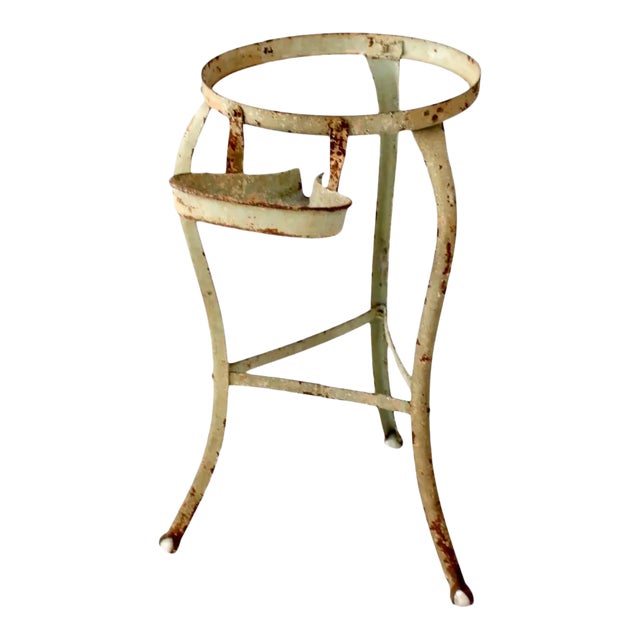 Antique Claw Foot Iron Stand For Sale