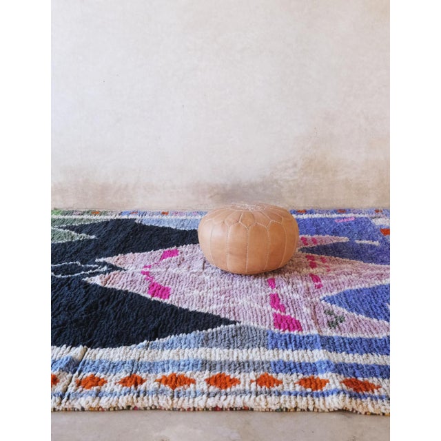 2020s Moroccan Colorful Boujad Wool Rug - 9.6 X 7.4 Ft For Sale - Image 5 of 8
