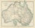 Antique Map of Australia, 1903 For Sale - Image 10 of 10