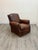 Leather Chair With Matching Ottoman For Sale In Los Angeles - Image 6 of 11