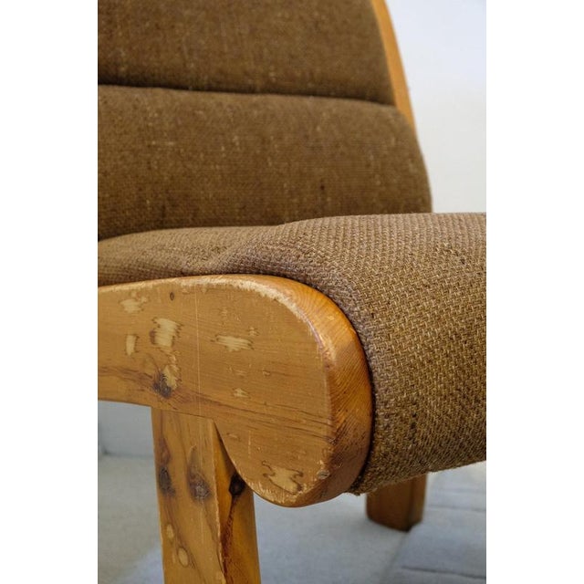 Wood Vintage Swiss Pine Chair For Sale - Image 7 of 10