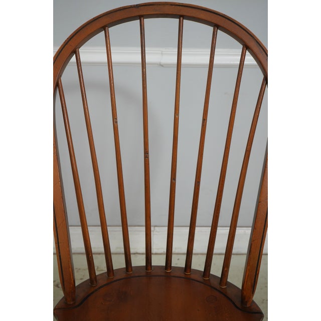 Set of 10 Bow Back Windsor Dining Chairs For Sale In Philadelphia - Image 6 of 18
