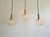 Mid-Century Modern Amber Bubble Glass Pendant Light by Helena Tynell for Glashütte Limburg, 1970s, Set of 3 For Sale - Image 3 of 18