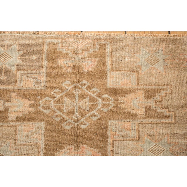 Vintage Distressed Kars Rug Runner - 3' x 7'1" For Sale In New York - Image 6 of 8
