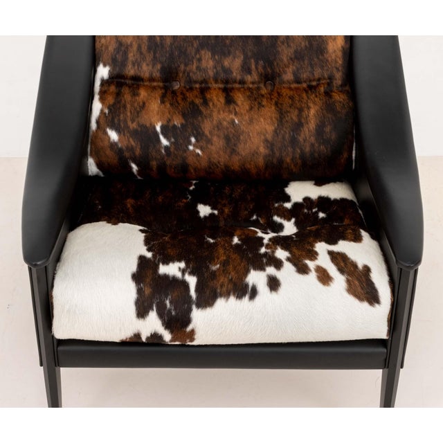 Late 20th Century Gio Ponti for Poltrona Frau "Dezza" Chairs, Pair For Sale - Image 5 of 11
