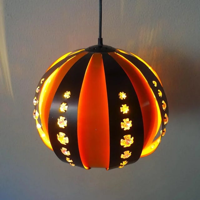 Pendant Light by Werner Schou for Coronell Elektro, 1970s For Sale - Image 6 of 16
