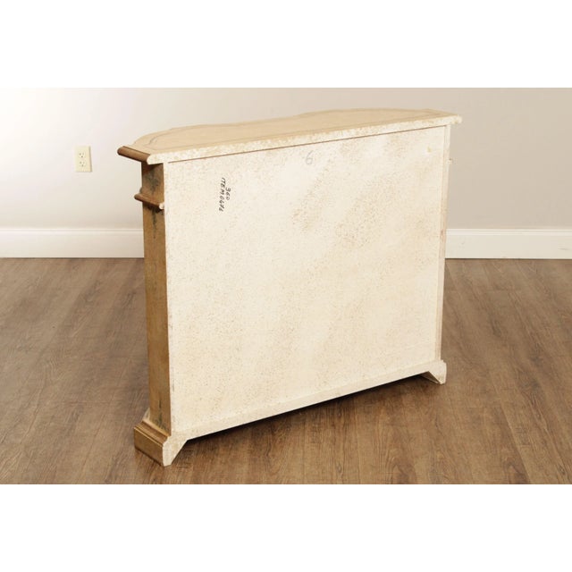 Italian Venetian Hand Painted Serpentine Front Console For Sale - Image 12 of 13