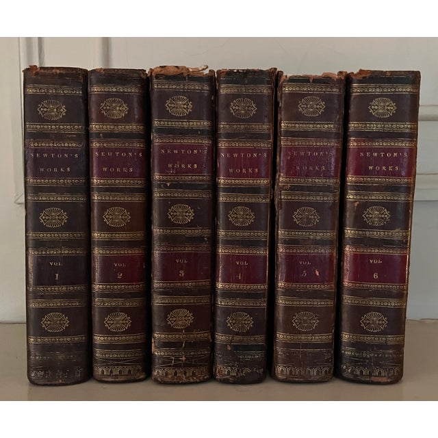 Fine Leather Bindings - Books by Reverend John Newton (1725 - 1807) New York City 1821 - 6 Volumes For Sale - Image 4 of 17