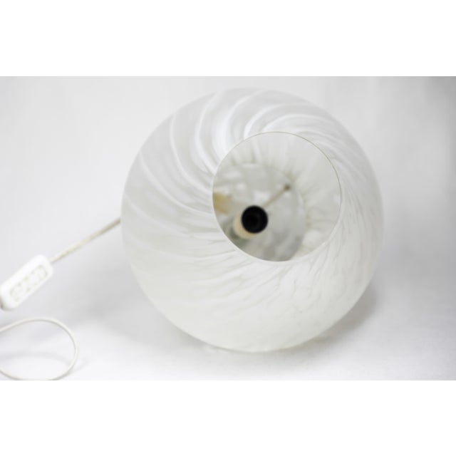 Vintage Murano Glass Mushroom Table Lamp by Hustadt Leuchten, 1970s For Sale - Image 6 of 10