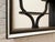 Mid-Century Modern Vintage Black Mirror With Sculptural Display Shelves For Sale - Image 3 of 6