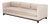 Mitchell Gold + Bob Williams Beige Velvet Sofa For Sale
