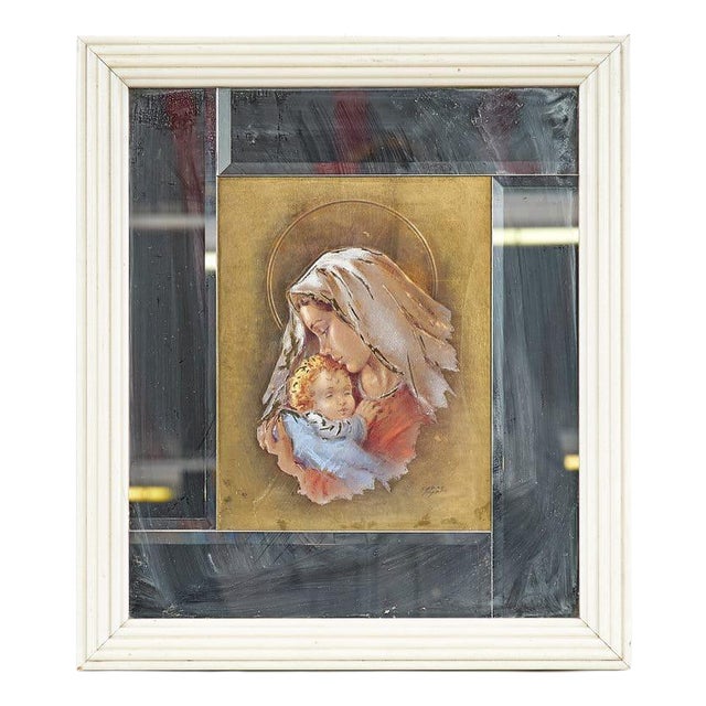 Carlo Parisi, Madonna with Child, Painting For Sale