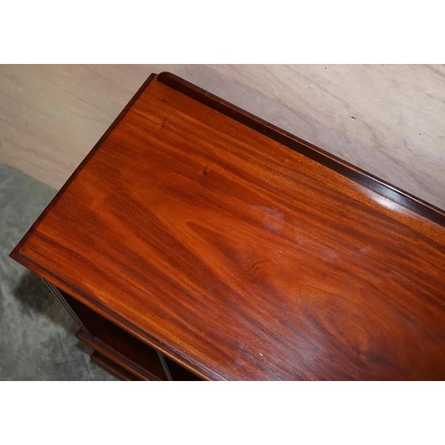 Antique Victorian Hardwood Military Campaign Drinks Cabinet or Tv Stand For Sale - Image 5 of 18