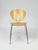 Tan Jesús Gasca for Stua "Globus" Modern Molded Wood & Chrome Stackable Dining Chairs - Set of 8 For Sale - Image 8 of 14