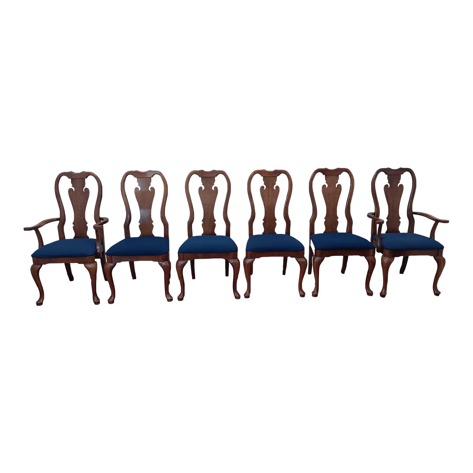 Late 20th Century Thomasville Winston Court Collection Dining Chairs