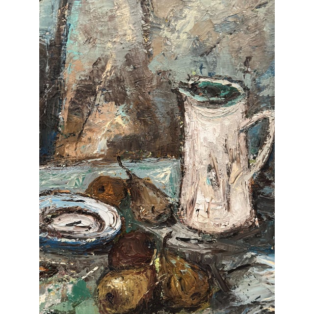 Josef Geson, Upppställning I, 1975, Oil on Canvas, Framed For Sale - Image 15 of 18