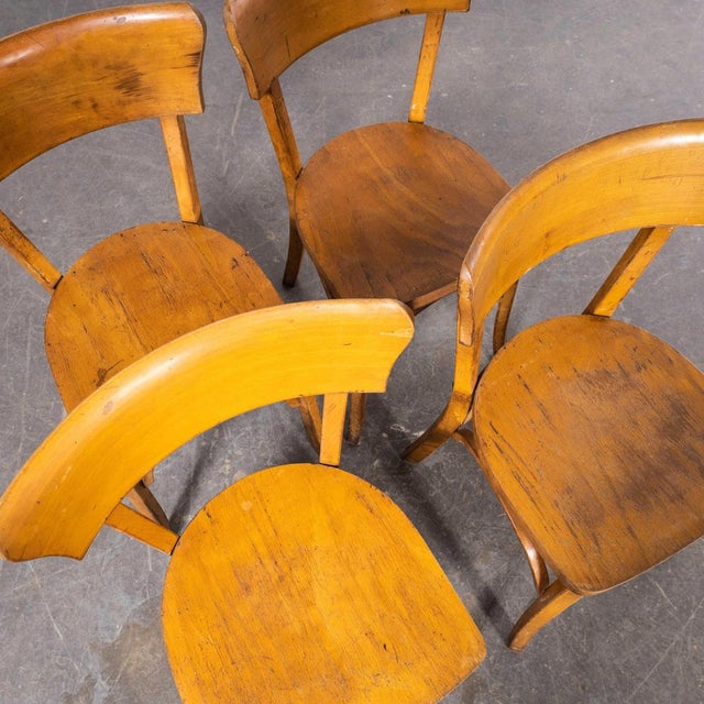 Bentwood Bistro Dining Chairs from Baumann, Set of 4 For Sale - Image 6 of 9