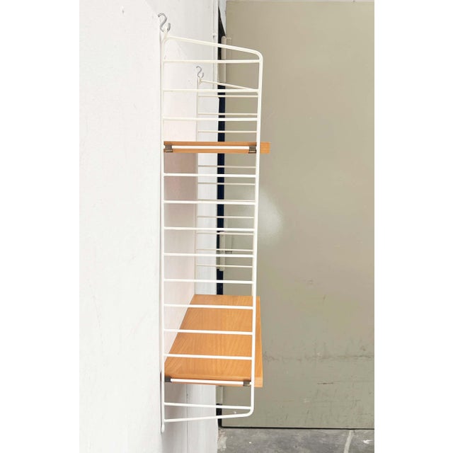 Mid-Century Modern White String Shelf from String Design Ab, Sweden, 1960s For Sale - Image 15 of 18