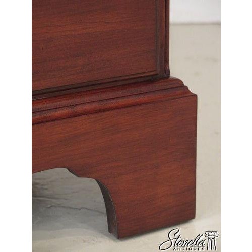 Wood Henkel Harris Model #134 Cherry High Chest of Drawers #24 Finish For Sale - Image 7 of 9