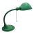 1920s Art Deco Gooseneck Desk Lamp W/Dome Shade and Shell Base For Sale