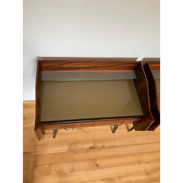 Metal Bedside Tables by Paolo Buffa, Italy, 1950s, Set of 2 For Sale - Image 7 of 16