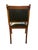 Vintage English Green Library Chair For Sale - Image 4 of 5