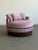 Textile Vintage Baughman-Style Oversized Barrel Lounge Chair For Sale - Image 7 of 11