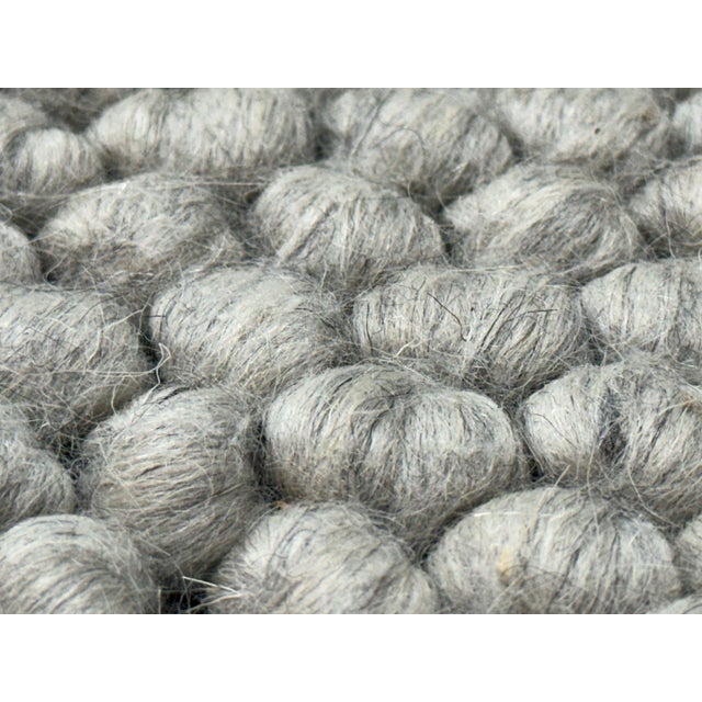 2ft 4in × 11ft 8in Safavieh Silver Natura Runner Wool/Cotton Rug For Sale In San Francisco - Image 6 of 12