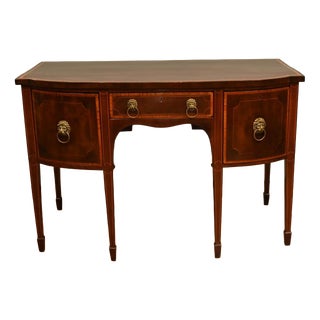 Edwardian Mahogany Sheraton Sideboard, 1910 For Sale