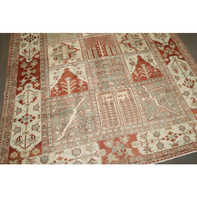 Persian Early 20th Century Zabihi Collection Willow Tree Persian Kurd Bakhtiari Runner - 3'6" x 10'10" For Sale - Image 3 of 8