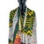 Louis Vuitton Green Printed 100% Silk Scarf