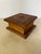 Rustic Vintage Hand-Carved Wood Folk Art Lidded Box With Star Motif For Sale - Image 3 of 12